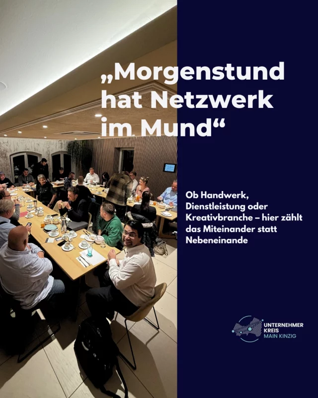 22 engagierte Unternehmerinnen und Unternehmer waren heute wieder früh auf den Beinen, um beim Unternehmerkreis Main-Kinzig gemeinsam Ideen auszutauschen, Kontakte zu pflegen und neue Impulse mitzunehmen.  Ob Handwerk, Dienstleistung oder Kreativbranche – hier zählt das Miteinander statt Nebeneinander. 
Ein starkes Netzwerk lebt von Menschen, die etwas bewegen wollen – und genau das macht unsere morgendlichen Treffen so besonders.  Danke an alle, die heute wieder dabei waren – mit offenen Ohren, guten Gesprächen und frischem Kaffee.
Bis zum nächsten Freitag um 7 Uhr im Birkenhof!  #Unternehmerkreis #MainKinzig #Netzwerken #pregondo #BusinessBreakfast #GemeinsamStark #NetzwerkMitHerz #Frühstarter #MorgenstundHatNetzwerkImMund
