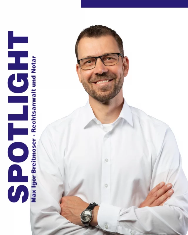 Spotlight: Max Igor Breitmoser
Rechtsanwalt und Notar, Fachanwalt für Arbeitsrecht  Heute stellen wir euch ein weiteres Mitglied aus unserem Netzwerk vor:  Sie benötigen einen Notar oder haben Fragen rund um das Thema Arbeitsrecht?  Mit Amtssitz in Erlensee steht Max Igor Breitmoser gemeinsam mit einem erfahrenen notariellen Team bei unterschiedlichsten notariellen Anliegen zur Seite – zuverlässig, strukturiert und persönlich.  Ob Immobilienkauf oder -verkauf, Schenkungsvertrag, Geschäftsanteilsübertragung, Vorsorgevollmacht, Patientenverfügung, Ehevertrag oder Testament:
Von der ersten Beratung über den Vertragsentwurf bis hin zur Beurkundung und vollständigen Abwicklung werden Mandantinnen und Mandanten professionell begleitet.  Neben seiner notariellen Tätigkeit bringt Max Igor Breitmoser als Rechtsanwalt und Fachanwalt für Arbeitsrecht mehr als 20 Jahre rechtliche Expertise mit – insbesondere in den Bereichen:  • Kündigung
• Abmahnung
• Abfindung
• Abwicklungs- und Aufhebungsvereinbarungen
• Prüfung und Erstellung von Arbeitsverträgen  Wir freuen uns, ihn in unserem Netzwerk zu haben – als kompetenten Ansprechpartner für notarielle Anliegen und arbeitsrechtliche Fragen.  #Spotlight #Unternehmerkreis #MainKinzig #Erlensee #Notar #Arbeitsrecht #Fachanwalt #Rechtsanwalt #Netzwerk #Immobilienkauf #Vorsorgevollmacht #Testament